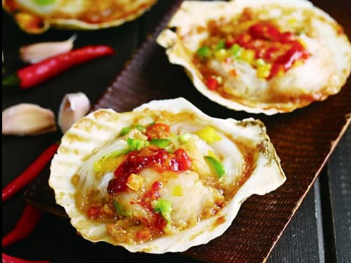 长垣烤扇贝培训